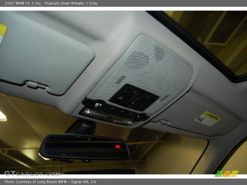 Titanium Silver Metallic / Gray 2007 BMW X5 3.0si