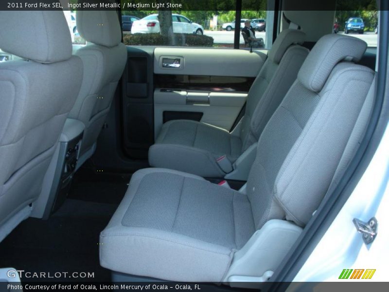 Ingot Silver Metallic / Medium Light Stone 2011 Ford Flex SEL