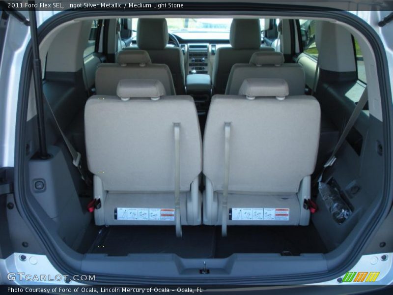 Ingot Silver Metallic / Medium Light Stone 2011 Ford Flex SEL