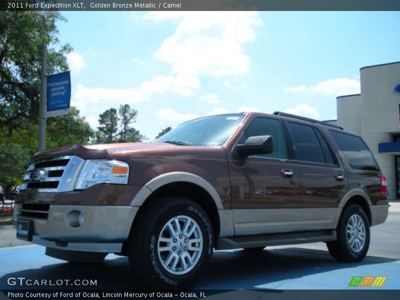 Golden Bronze Metallic / Camel 2011 Ford Expedition XLT