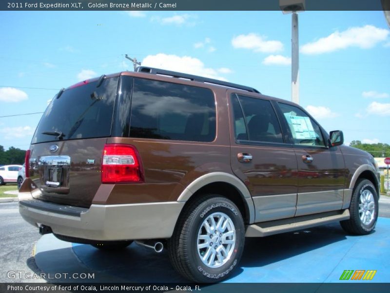 Golden Bronze Metallic / Camel 2011 Ford Expedition XLT