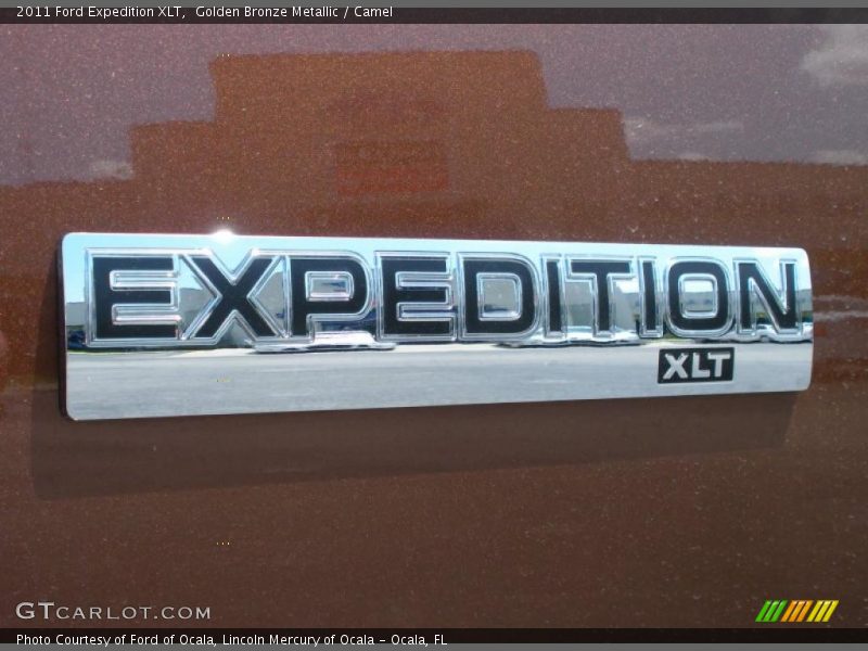 Golden Bronze Metallic / Camel 2011 Ford Expedition XLT