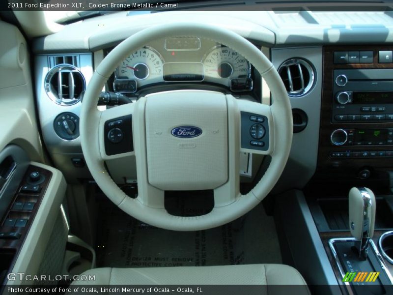 Golden Bronze Metallic / Camel 2011 Ford Expedition XLT