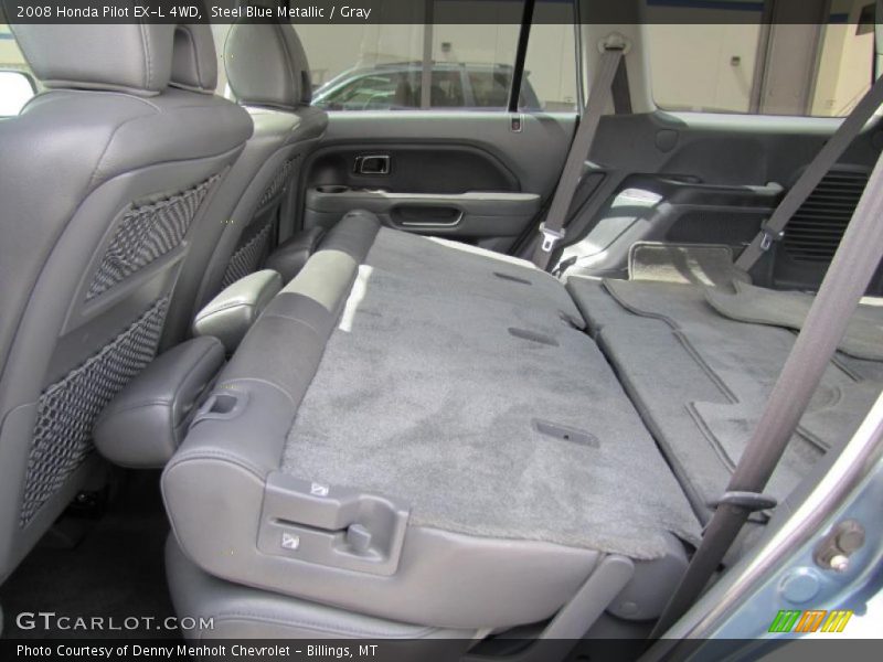 Steel Blue Metallic / Gray 2008 Honda Pilot EX-L 4WD