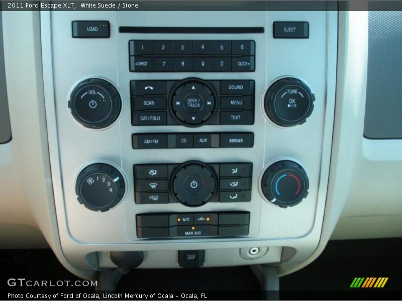 White Suede / Stone 2011 Ford Escape XLT
