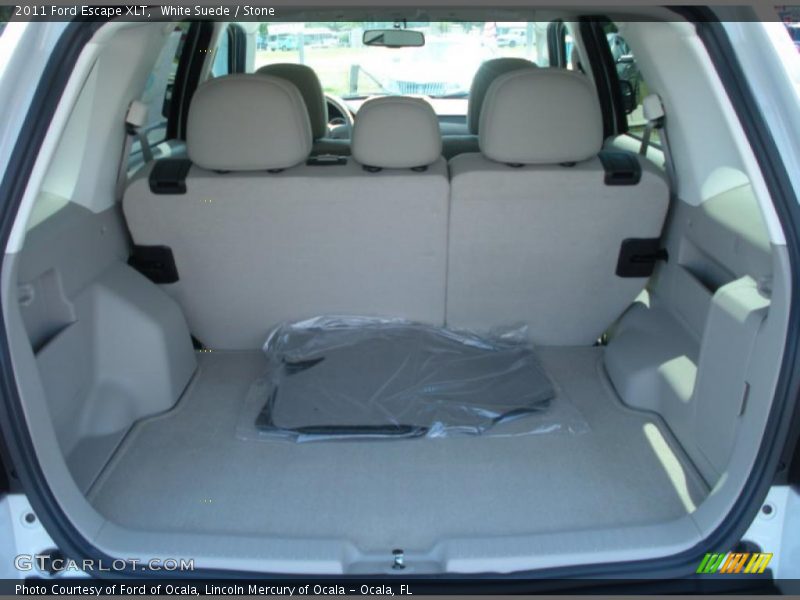 White Suede / Stone 2011 Ford Escape XLT