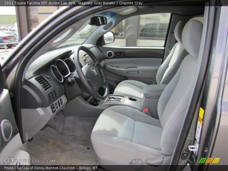  2011 Tacoma SR5 Access Cab 4x4 Graphite Gray Interior