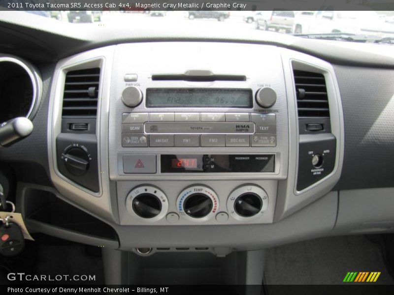 Controls of 2011 Tacoma SR5 Access Cab 4x4