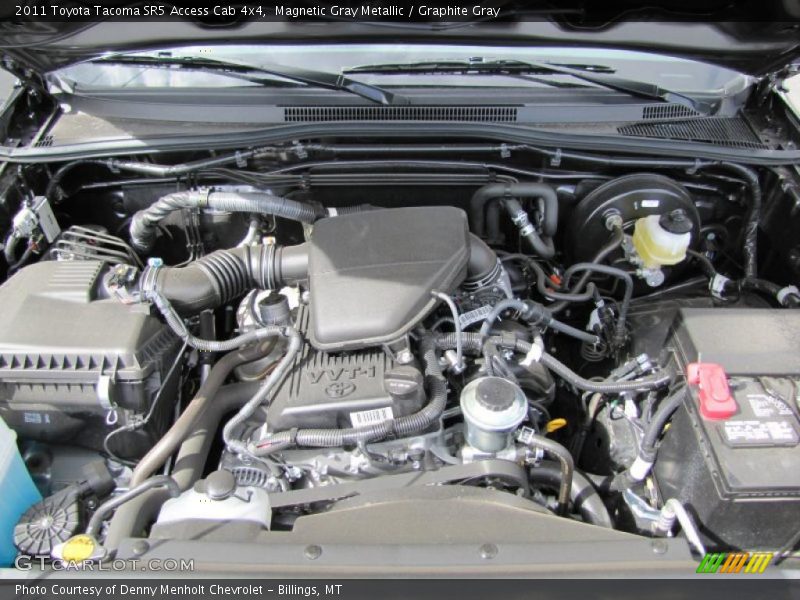 Magnetic Gray Metallic / Graphite Gray 2011 Toyota Tacoma SR5 Access Cab 4x4