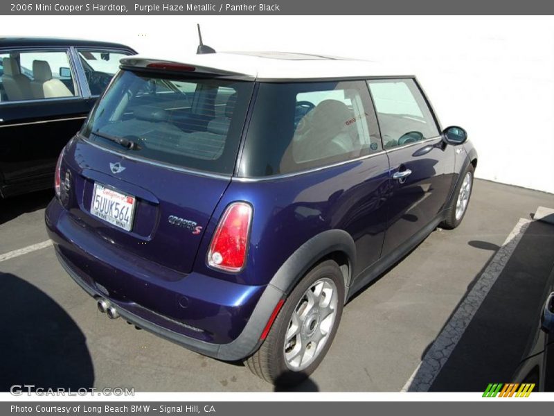 Purple Haze Metallic / Panther Black 2006 Mini Cooper S Hardtop