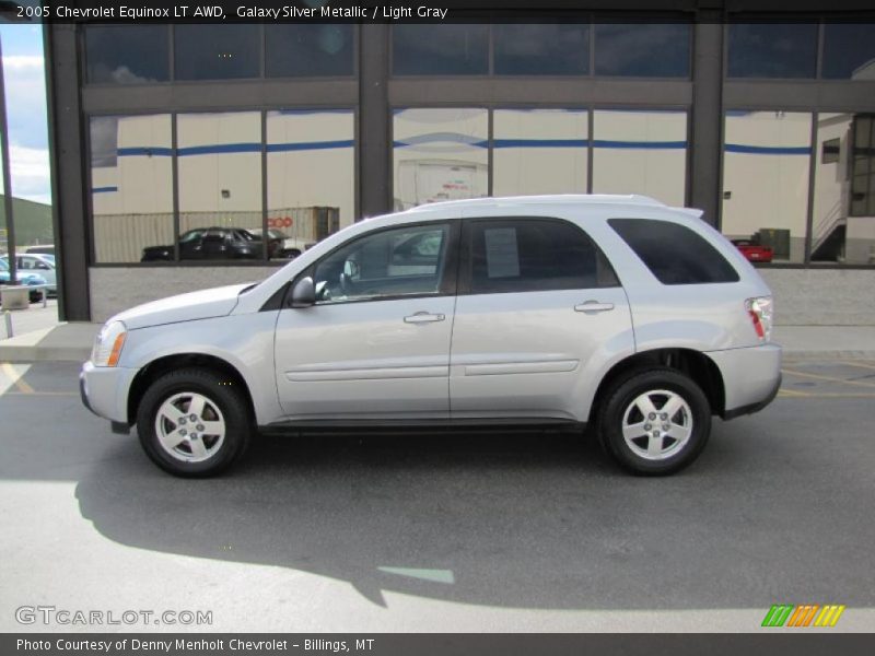 Galaxy Silver Metallic / Light Gray 2005 Chevrolet Equinox LT AWD