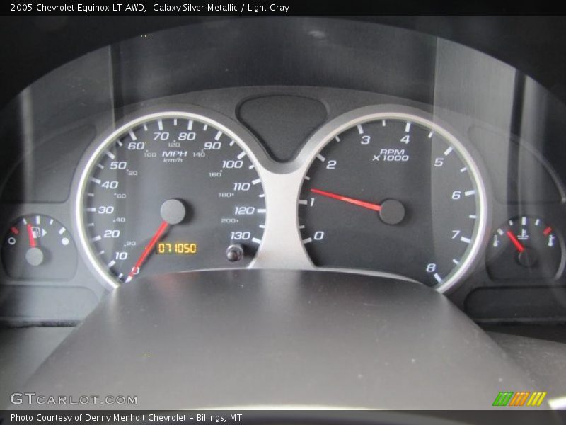 Galaxy Silver Metallic / Light Gray 2005 Chevrolet Equinox LT AWD