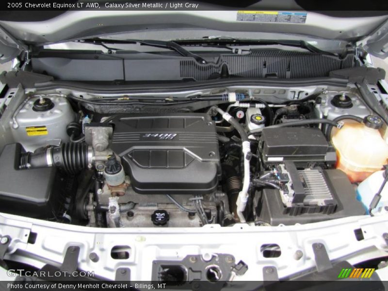 Galaxy Silver Metallic / Light Gray 2005 Chevrolet Equinox LT AWD