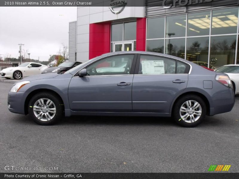 Ocean Gray / Charcoal 2010 Nissan Altima 2.5 S
