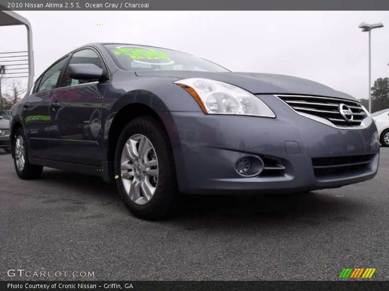 Ocean Gray / Charcoal 2010 Nissan Altima 2.5 S