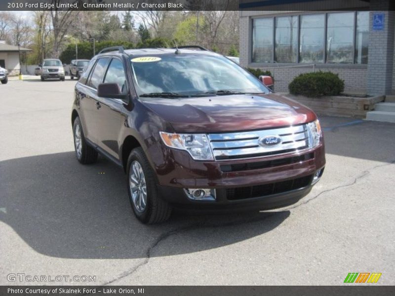 Cinnamon Metallic / Charcoal Black 2010 Ford Edge Limited