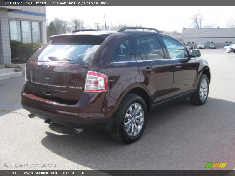 Cinnamon Metallic / Charcoal Black 2010 Ford Edge Limited