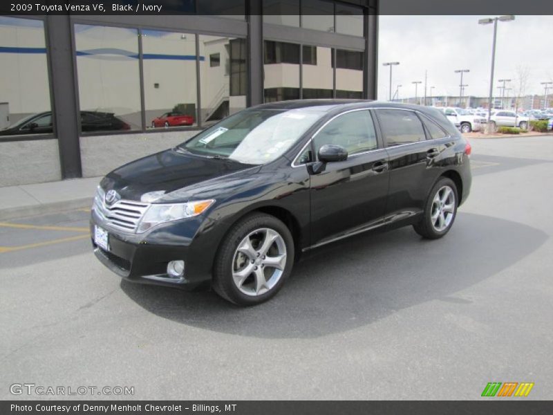 Black / Ivory 2009 Toyota Venza V6