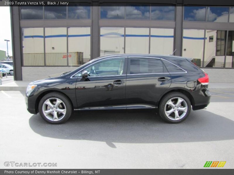 Black / Ivory 2009 Toyota Venza V6