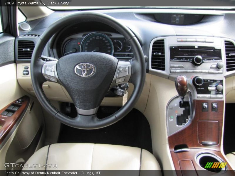Black / Ivory 2009 Toyota Venza V6