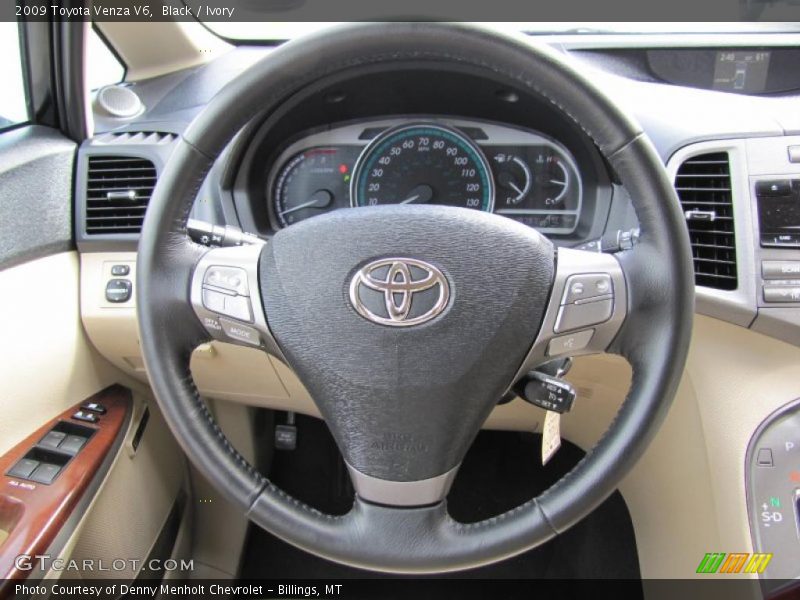 Black / Ivory 2009 Toyota Venza V6