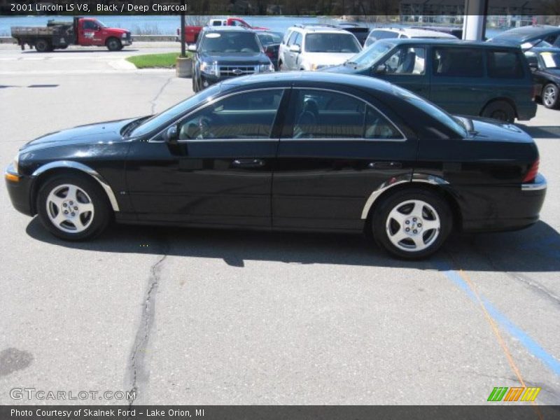 Black / Deep Charcoal 2001 Lincoln LS V8