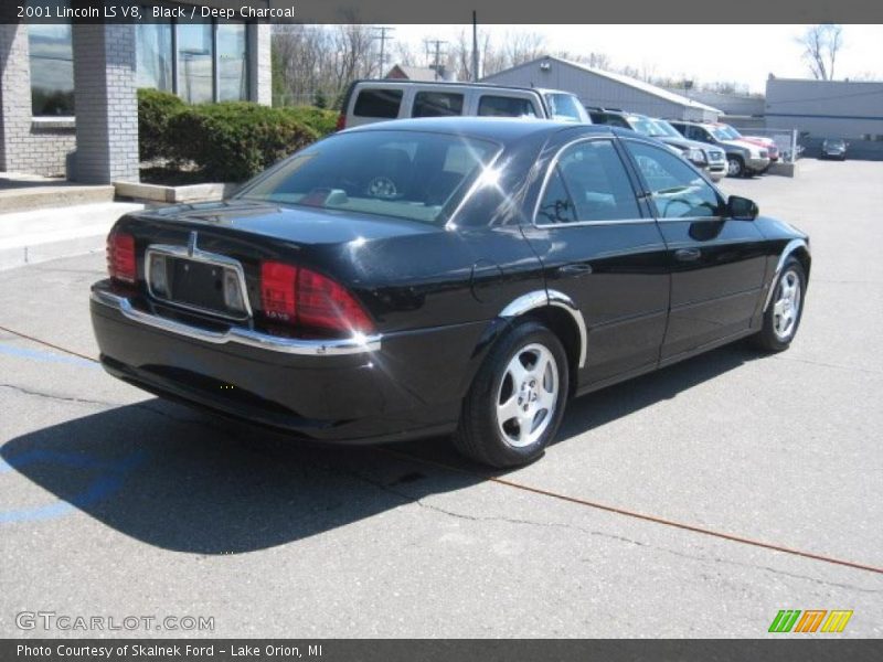 Black / Deep Charcoal 2001 Lincoln LS V8
