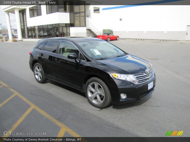 Black / Ivory 2009 Toyota Venza V6