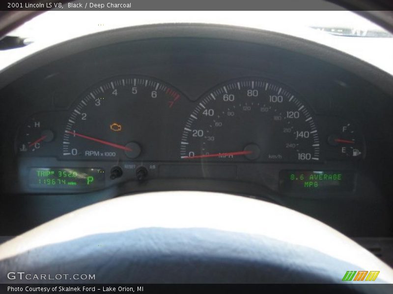 Black / Deep Charcoal 2001 Lincoln LS V8
