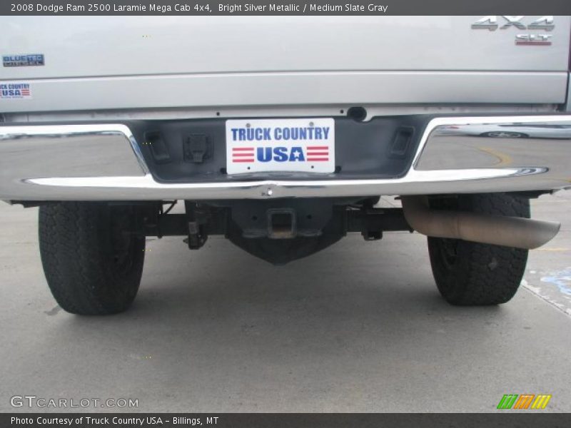 Bright Silver Metallic / Medium Slate Gray 2008 Dodge Ram 2500 Laramie Mega Cab 4x4
