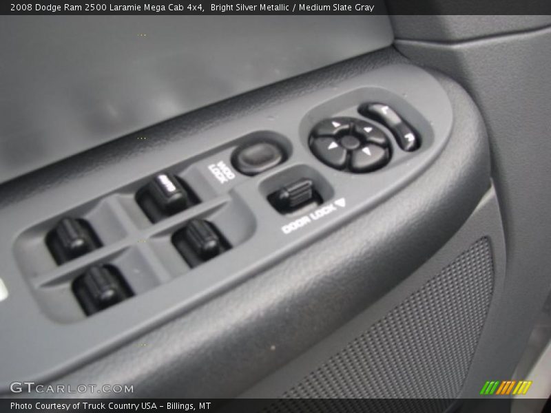 Bright Silver Metallic / Medium Slate Gray 2008 Dodge Ram 2500 Laramie Mega Cab 4x4