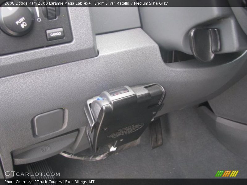 Bright Silver Metallic / Medium Slate Gray 2008 Dodge Ram 2500 Laramie Mega Cab 4x4