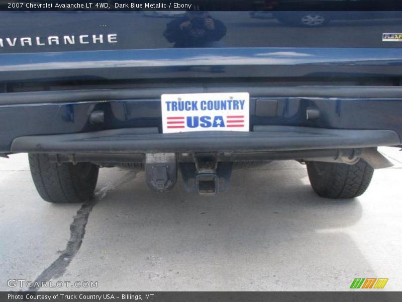 Dark Blue Metallic / Ebony 2007 Chevrolet Avalanche LT 4WD