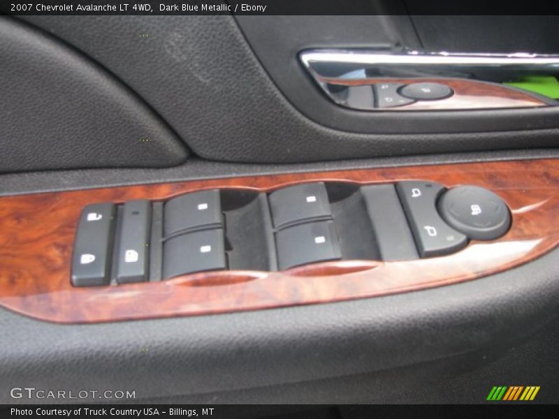 Dark Blue Metallic / Ebony 2007 Chevrolet Avalanche LT 4WD