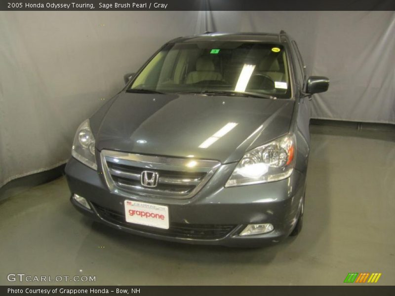 Sage Brush Pearl / Gray 2005 Honda Odyssey Touring