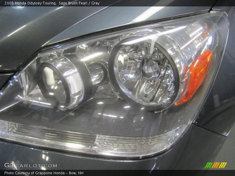 Sage Brush Pearl / Gray 2005 Honda Odyssey Touring