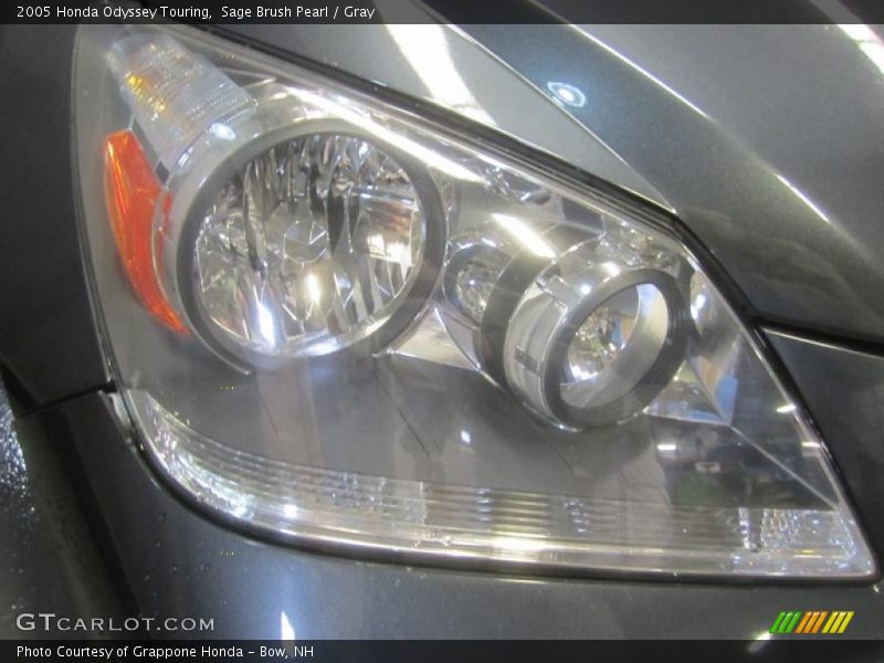 Sage Brush Pearl / Gray 2005 Honda Odyssey Touring