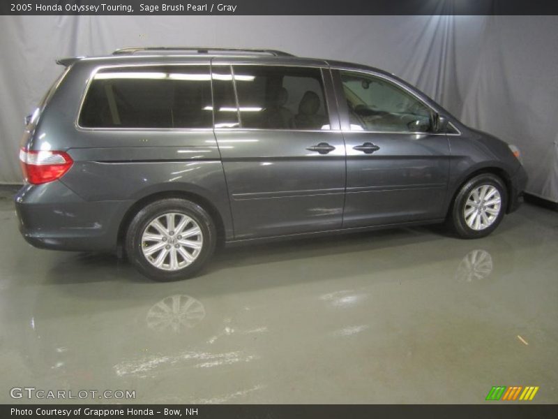 Sage Brush Pearl / Gray 2005 Honda Odyssey Touring