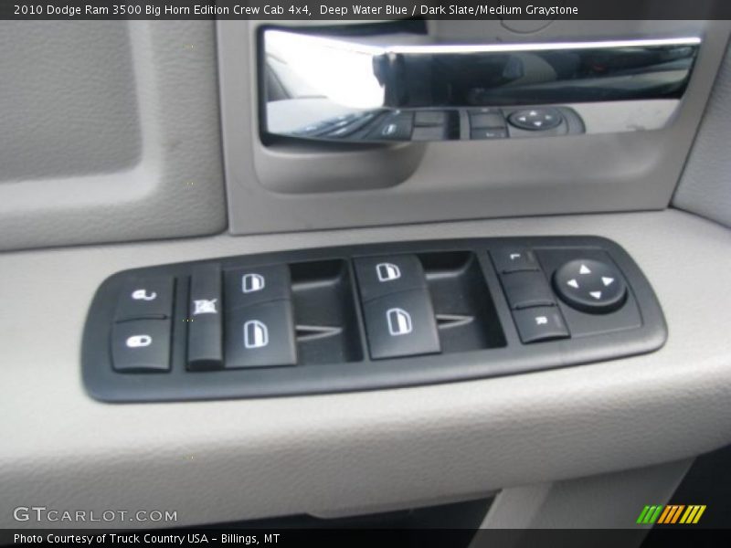 Deep Water Blue / Dark Slate/Medium Graystone 2010 Dodge Ram 3500 Big Horn Edition Crew Cab 4x4