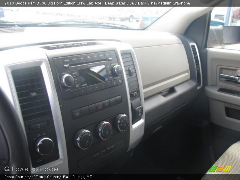 Deep Water Blue / Dark Slate/Medium Graystone 2010 Dodge Ram 3500 Big Horn Edition Crew Cab 4x4