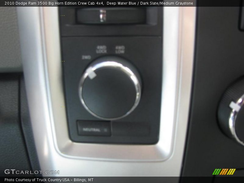 Deep Water Blue / Dark Slate/Medium Graystone 2010 Dodge Ram 3500 Big Horn Edition Crew Cab 4x4