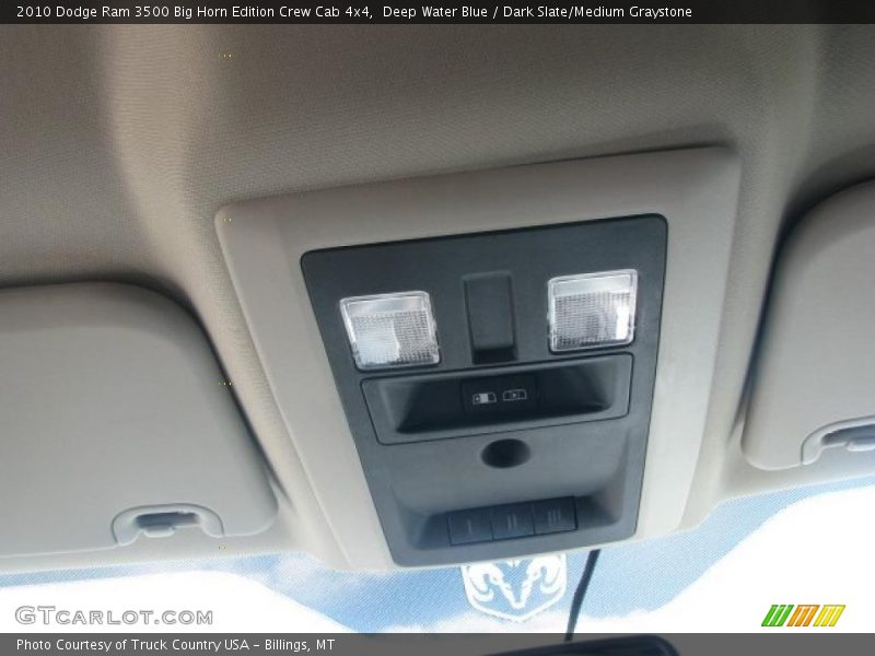 Deep Water Blue / Dark Slate/Medium Graystone 2010 Dodge Ram 3500 Big Horn Edition Crew Cab 4x4
