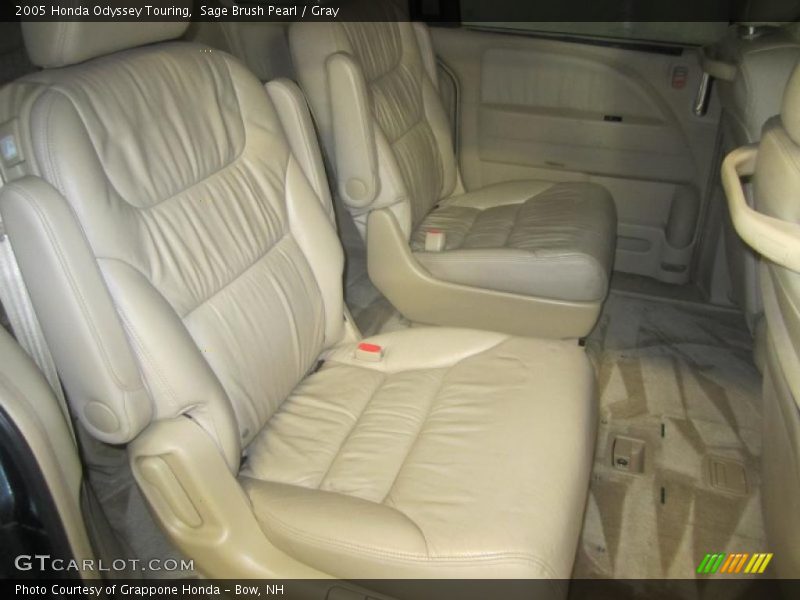 Sage Brush Pearl / Gray 2005 Honda Odyssey Touring