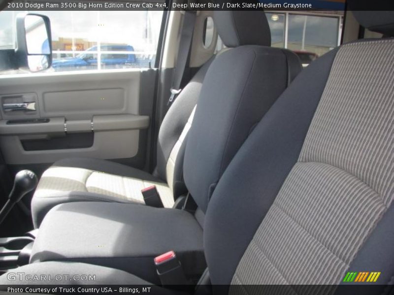 Deep Water Blue / Dark Slate/Medium Graystone 2010 Dodge Ram 3500 Big Horn Edition Crew Cab 4x4