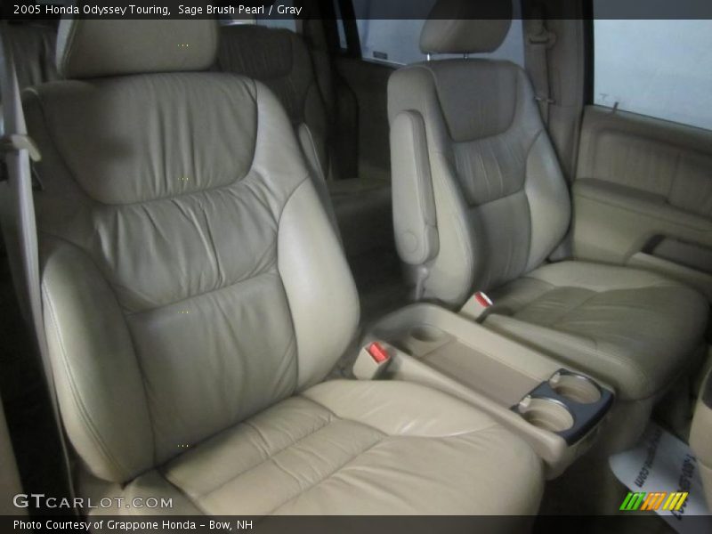 Sage Brush Pearl / Gray 2005 Honda Odyssey Touring