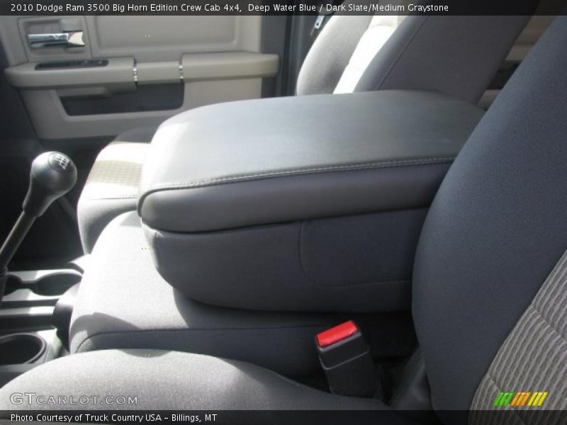 Deep Water Blue / Dark Slate/Medium Graystone 2010 Dodge Ram 3500 Big Horn Edition Crew Cab 4x4