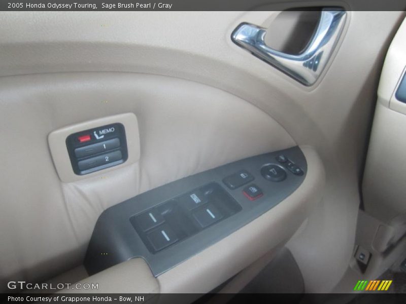 Sage Brush Pearl / Gray 2005 Honda Odyssey Touring