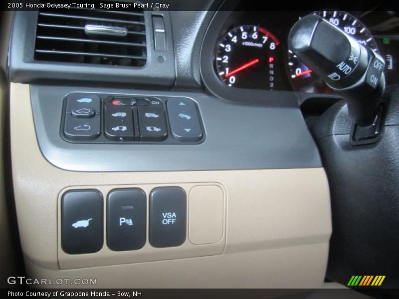 Sage Brush Pearl / Gray 2005 Honda Odyssey Touring