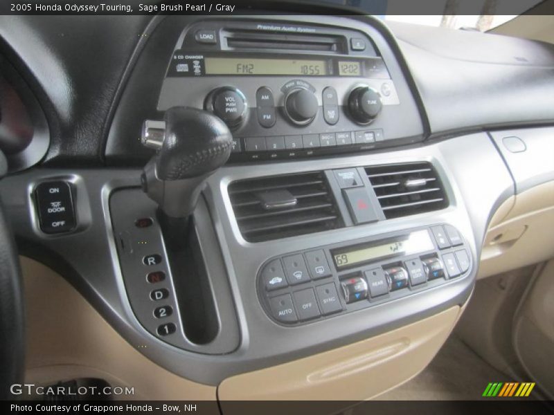 Sage Brush Pearl / Gray 2005 Honda Odyssey Touring