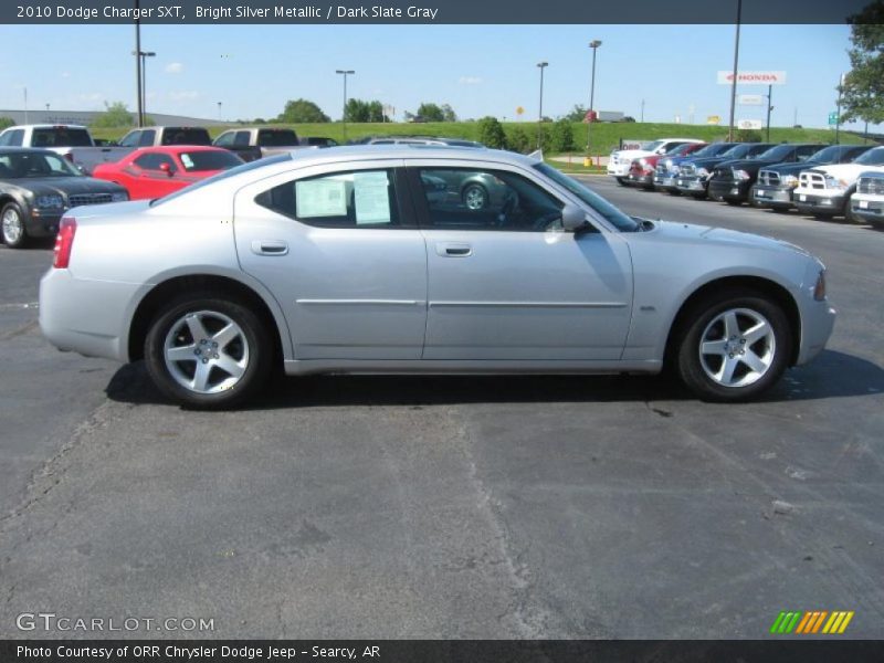 Bright Silver Metallic / Dark Slate Gray 2010 Dodge Charger SXT